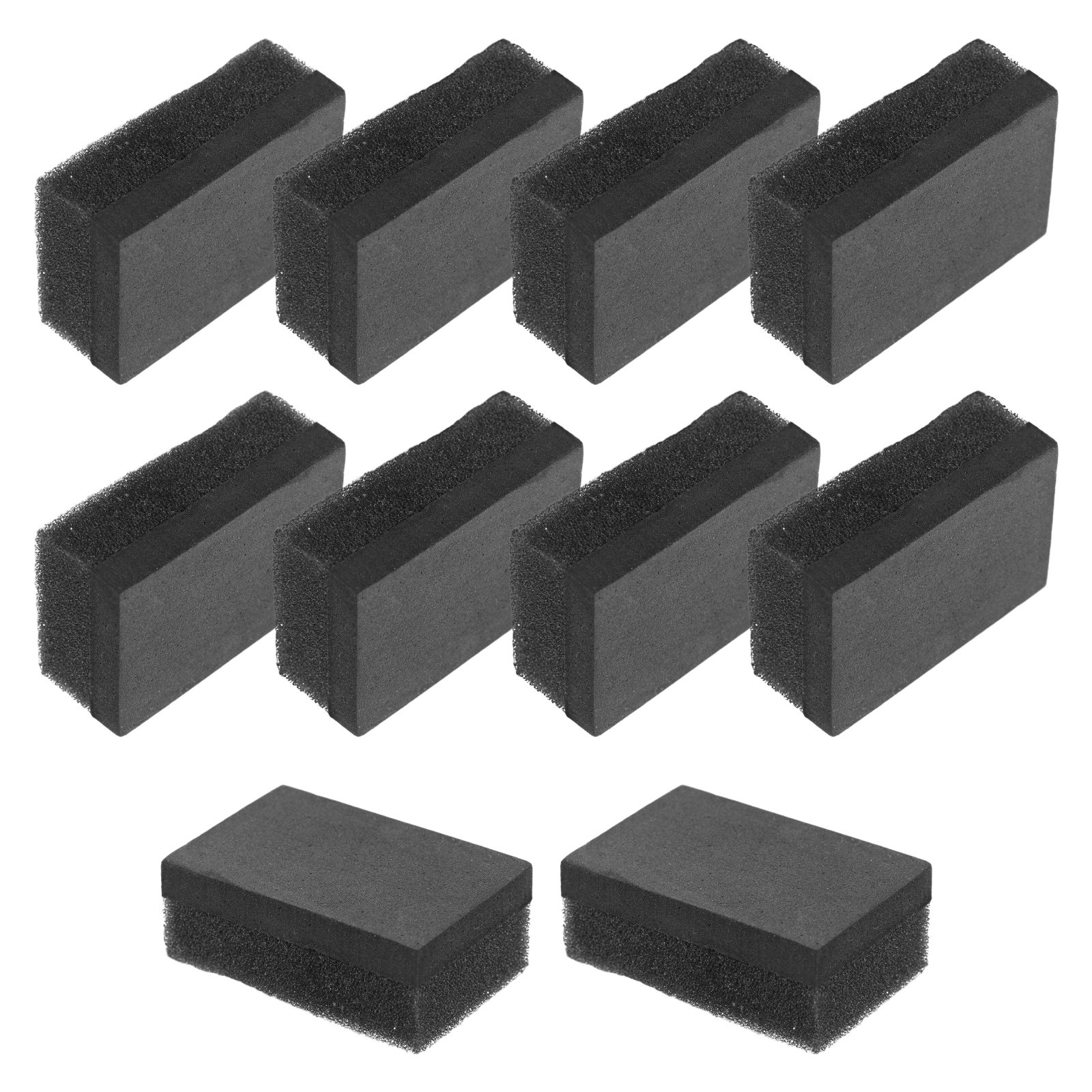 Care For Sneaker - 10Pcs Disposable Shoe Polish Cloth Black