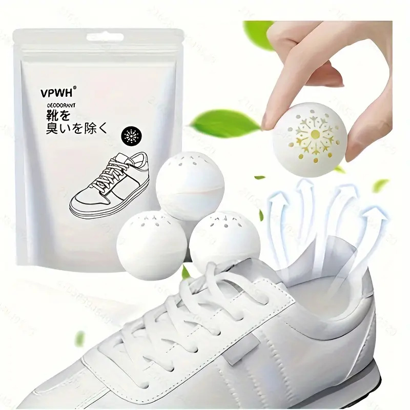 Shoe Deodorizer Ball - 6/18/30pcs Sneaker Deodorizer Balls Multifunction Lavender
