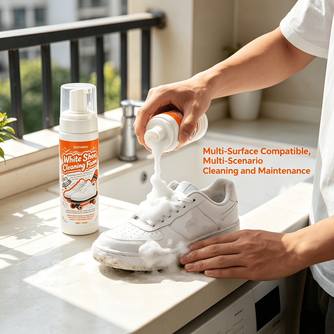 Portable No Rinse White Shoe C - Care For Sneaker 评论和价格