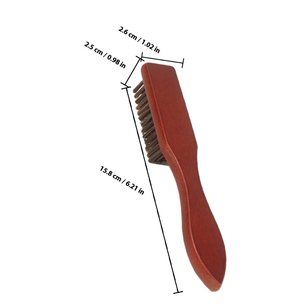 2Pcs Beard Grooming Brush Wood - Brush Bristle Set 评论和价格