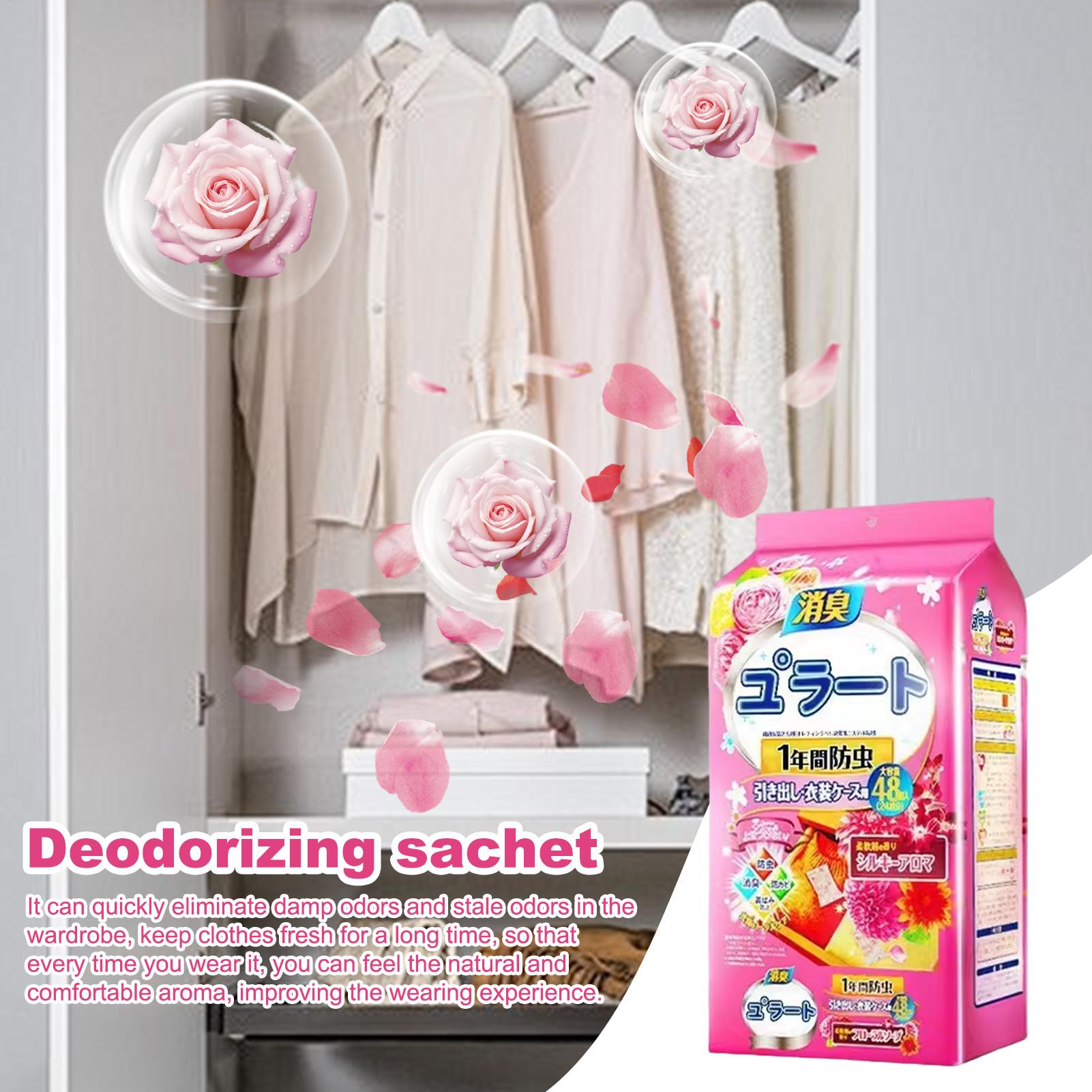 Closet Scent Bags 48pcs Insect - Shoe Deodorizer Ball 评论和价格