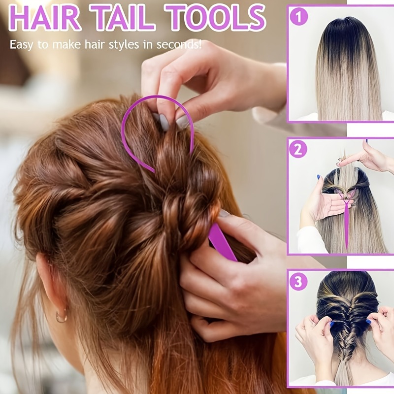 6Pcs Professional Hair Styling - Brush Bristle Set 评论和价格