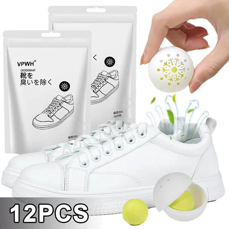 1-12Pcs Deodorizer Freshener B - Shoe Deodorizer Ball 评论和价格