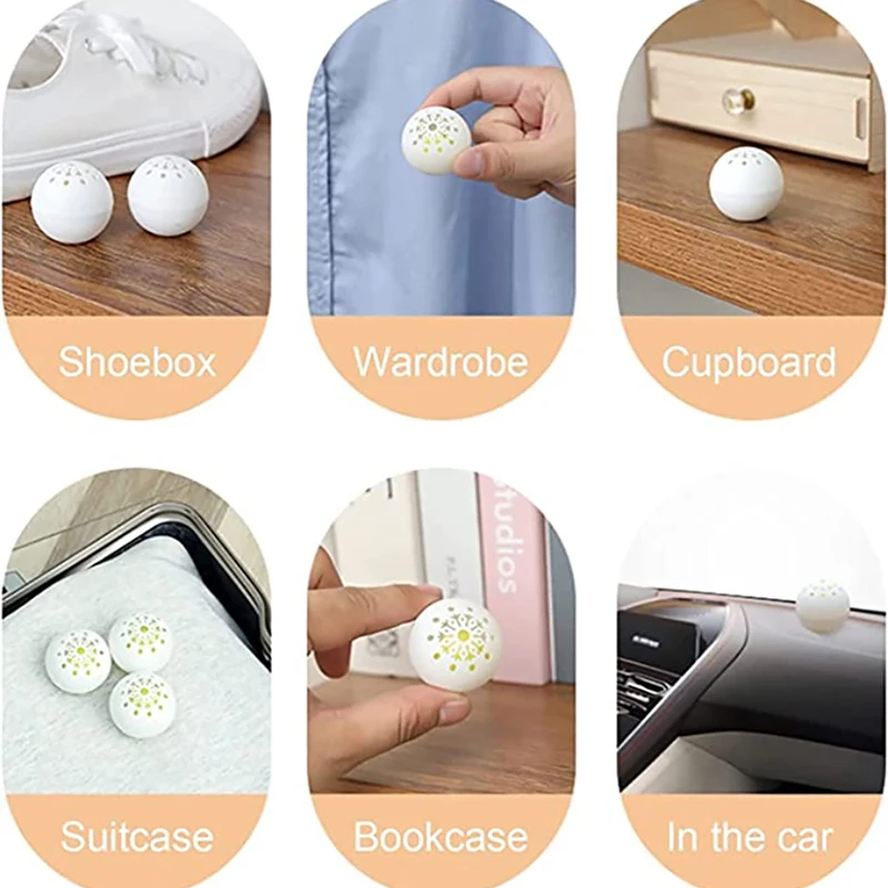 1-12Pcs Deodorizer Freshener B - Shoe Deodorizer Ball 评论和价格