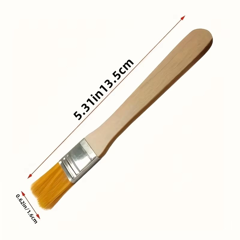 10Pcs Wooden Handle Nylon Bris - Brush Bristle Set 评论和价格